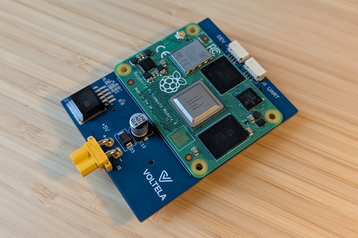 VOX V2.1 board, companion-computer side